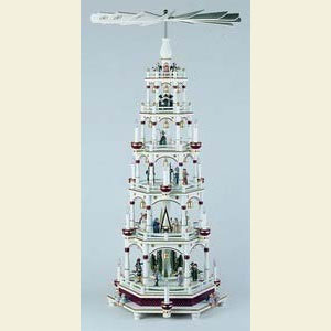 Weihnachtspyramiden 6-st�ckige Pyramiden 6-st�ckige - Pyramide - Stille Nacht - 106 cm