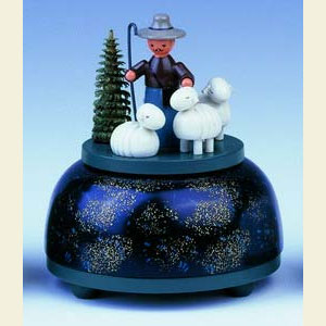 Music Boxes Misc. Motifs Music Box Shepherd - 12 cm / 5 inch