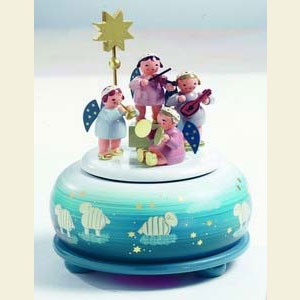 Music Boxes Christmas Music Box Angels Concert - 16 cm / 6 inch