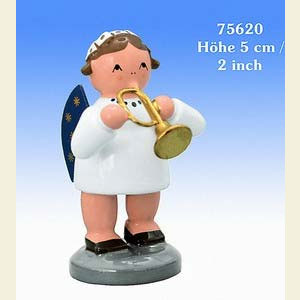 Angels Orchestra of Angels (KWO) Angel with Trumpet  - 5 cm / 2 inch