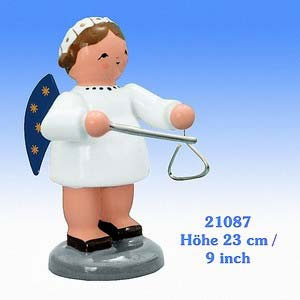 Angels Orchestra of Angels (KWO) Angel with Triangle  - 5 cm / 2 inch