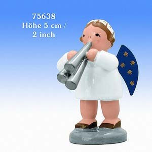 Angels Orchestra of Angels (KWO) Angel with Shawm  - 5 cm / 2 inch