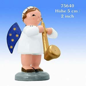 Engel Engelsorchester (KWO) Engel mit Saxophon - 5 cm