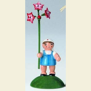 Kleine Figuren & Miniaturen Blumenkinder Blumenkind M�dchen - 6 cm
