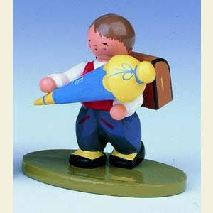 Small Figures & Ornaments Flower children School beginner - 6 cm / 2 inch