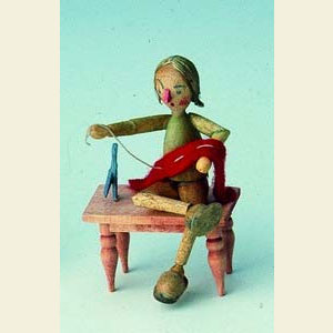 Small Figures & Ornaments Fairytale Figurines Wilhelm Busch (KWO) Schneiderlein - 5cm / 2 inch