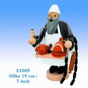 R�ucherm�nner Berufe R�ucherm�nnchen Fleischverk�ufer - 19 cm
