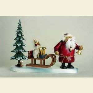 R�ucherm�nner Weihnachtsm�nner R�ucherm�nnchen Weihnachtsmann kommt - 21 cm