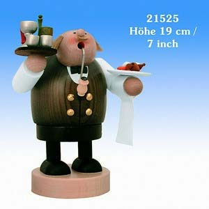 Smokers Professions Smoker Waiter - 19 cm / 7 inch
