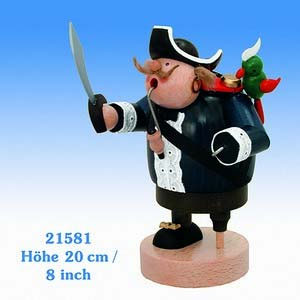 R�ucherm�nner Sonstige Figuren R�ucherm�nnchen Pirat - 20 cm