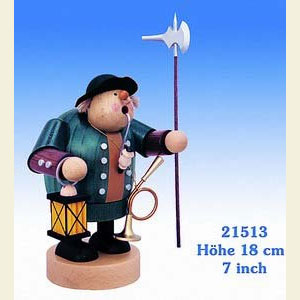Smokers Professions Smoker Nightwatchman - 18 cm / 7 inch