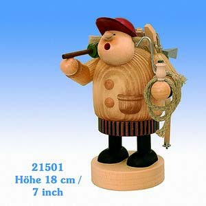 Smokers Professions Smoker Forest worker - 18 cm / 7 inch