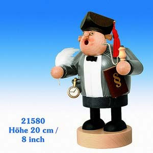 R�ucherm�nner Berufe R�ucherm�nnchen Advokat mit Gesetzbuch - 20 cm