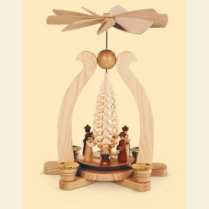 Christmas-Pyramids 1-tier Pyramids 1-tier pyramid - Nativity scene - 29 cm / 11 inch