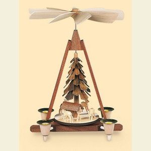 Christmas-Pyramids 1-tier Pyramids 1-tier pyramid - Deer - 30 cm / 12 inch
