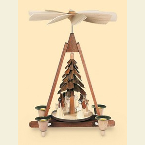 Christmas-Pyramids 1-tier Pyramids 1-tier pyramid - Angels - 30 cm / 12 inch