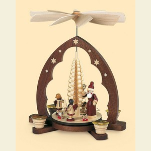 Weihnachtspyramiden 1-st�ckige Pyramiden 1-st�ckige Pyramide - Bescherung - 30 cm