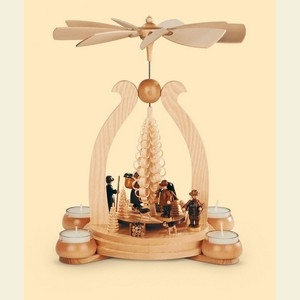 Christmas-Pyramids 1-tier Pyramids 1-tier pyramid - Erzgebirge - 32 cm / 13 inch