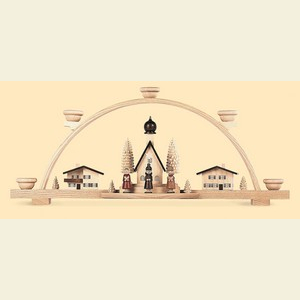 Candle Arches All Candle Arches Schwibbogen Alpine Village - 47 cm / 19 inches