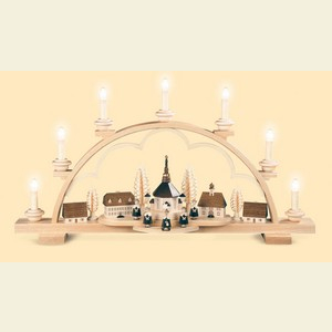 Schwibb�gen Alle Schwibb�gen Schwibbogen - Seiffener Dorf - 65 cm