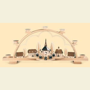 Schwibb�gen Alle Schwibb�gen Schwibbogen - Seiffener Dorf - 65 cm
