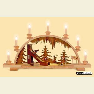 Candle Arches All Candle Arches Candle Arch - Wintersport - 65 cm / 26 inch - 120 Volt (US-Standard)