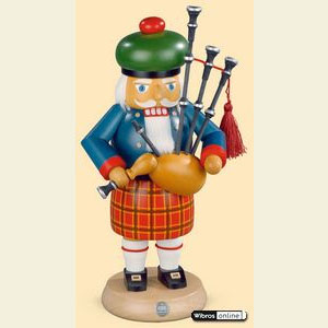 Nu�knacker Sonstige Nu�knacker Nussknacker Schotte mit Dudelsack - 27cm