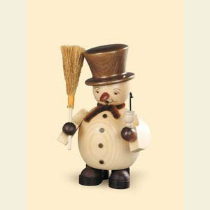 Smokers Snowmen Smoker Snowman - 14 cm / 6 inch