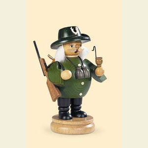 R�ucherm�nner Berufe R�ucherm�nnchen F�rster - gr�n - 18 cm