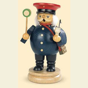 R�ucherm�nner Berufe R�ucherm�nnchen Eisenbahner - 18 cm