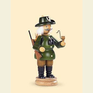 R�ucherm�nner Berufe R�ucherm�nnchen F�rster - gr�n - 23 cm