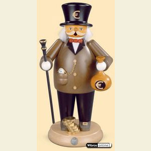Smokers Professions Smoker Banker - 25cm / 10 inch