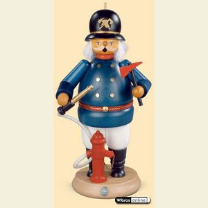 Smokers Professions Smoker Fireman historical - 25cm / 10 inch