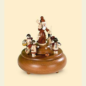 Spieldosen Weihnachten Spieldose Bescherung - 18 cm