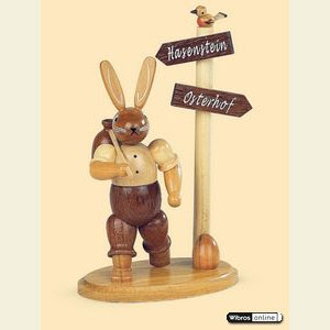 Small Figures & Ornaments Animals Rabbits Bunny Wanderer - 13cm / 5 inch
