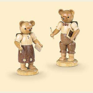 Kleine Figuren & Miniaturen Tiere B�ren B�renschulm�dchen  - 10 cm