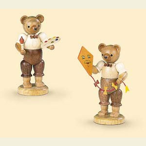 Kleine Figuren & Miniaturen Tiere B�ren B�r mit Drachen - 10 cm