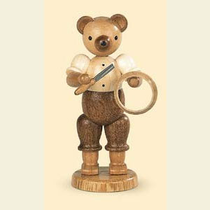 Kleine Figuren & Miniaturen Tiere B�ren B�r Drechsler - 10 cm