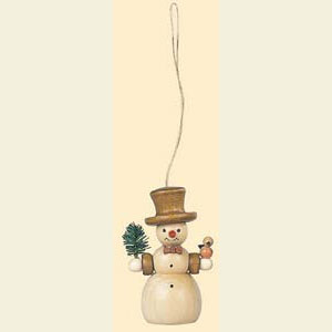 Small Figures & Ornaments Tree Ornaments Snowmen Christmas tree decoration - Snowman - 8 cm / 3 inch