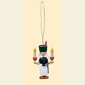 Kleine Figuren & Miniaturen Baumschmuck Sonstiger Baumschmuck Baumbehang - Bergmann - 8 cm