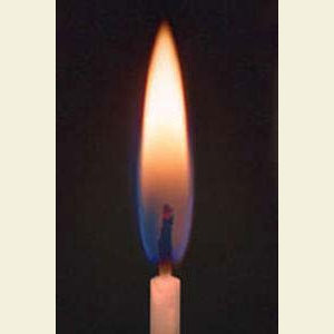 World of Light Candles High quality Pyramid-candles red - D=1,4 cm (0,55 inch)