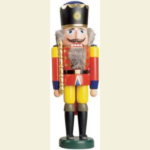 Nu�knacker K�nige Nussknacker K�nig rot - 38 cm