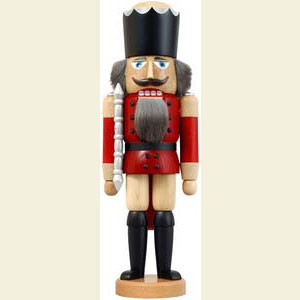 Nutcrackers Kings Nutcracker King - Ash -  red - 38 cm / 15 inch