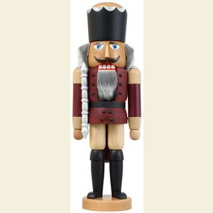 Nutcrackers Kings Nutcracker King - Ash -  aubergine - 38 cm / 15 inch