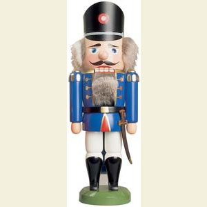 Nu�knacker Berufe Nussknacker Polizist blau - 35 cm
