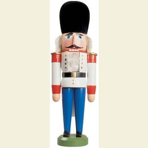 Nu�knacker Soldaten Nussknacker D�ne wei� - 30 cm