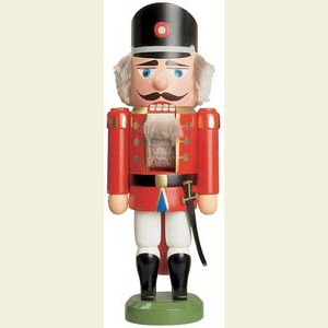 Nutcrackers Professions Nutcracker Policeman red - 27 cm / 11 inch