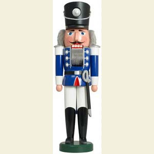 Nutcrackers Soldiers Nutcracker Hussar blue - 50 cm / 20 inch