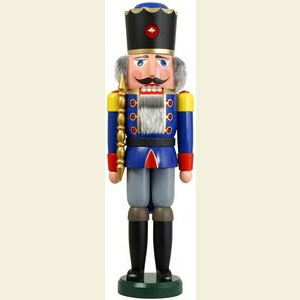Nu�knacker K�nige Nussknacker K�nig blau - 60 cm