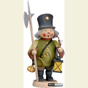 Smokers Professions Smoker Night Watch Man - 20cm / 8 inch